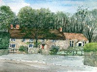 Thatched Cottages, Uphill