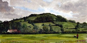 End of Another Day - Brent Knoll from East Brent