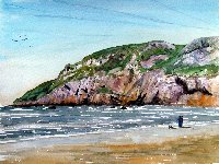 Time to Ponder - Brean Down Beach