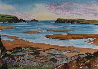 Out to Sea - Camel Estuary, Near Padstow, Cornwall