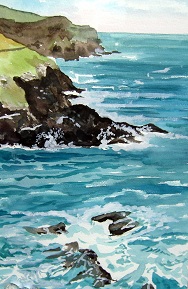 Sea Horses, North Cornwall Coast