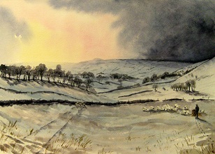 The Kind Shepherd - Derbyshire Peak District