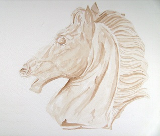 Horse Bust