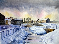 The First Thaw, Hutton-le-Hole, Yorkshire