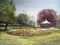 Springtime in the Manor Gardens, Burnham