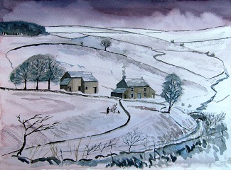 Rounding Up the Last Few - Peak District Farm