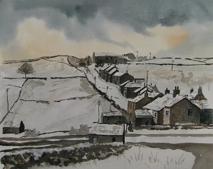 A Winter's Refuge - Peak District Hamlet