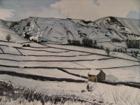 Going Home - Near Castleton, The Derbyshire Peak District In the Snow