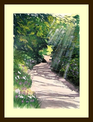 Pig Lane In Slopey Woods, the Polden Hills