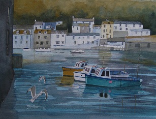Evening Ebb - Polperro, Cornwall