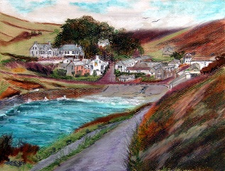 Smugglers' Hamlet - Port Gaverne, Cornwall
