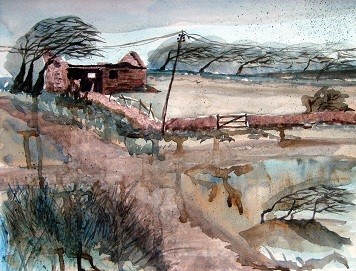 Exposed to the Elements - Derelict Barn on the Mendip Hills