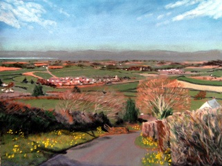 Spring In the Air - Crocombe to Stowey Road, the Quantock Hills, Somerset