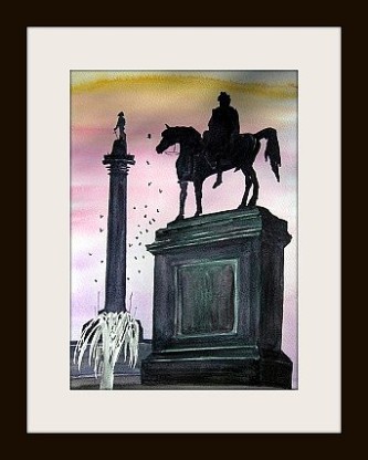 For King Or Admiral? - Trafalgar Square, London
