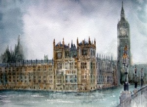 The Mists of Time - Westminster Palace, London